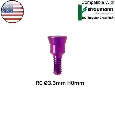 US Dental Healing Cap Abutment NC/RC Healing Closure Fit Straumann ITI BL/BLT