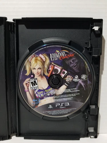 Lollipop Chainsaw (Sony PlayStation 3, 2012) PS3 *DISC ONLY* TESTED