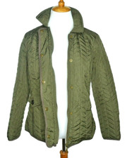 CHARTER CLUB, Ladies Autumn Elegance Region Green Quilted Jacket, PS, NWT, 120