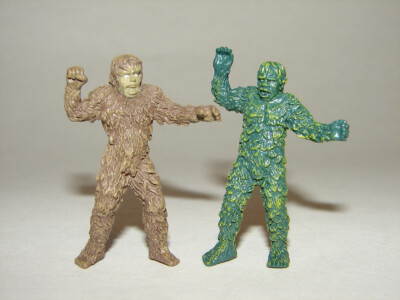 Sanda & Gaira Figures - Godzilla Gummi Candy Toy Gashapon Set! Ultraman Gamera