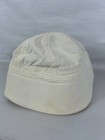 Vintage World War II US Navy Dixie Cup Hat Men's White Cotton Bucket Sailor Cap