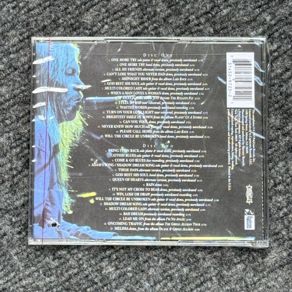 Gregg Allman: One More Try: An Anthology (1997 Chronicles) *New 