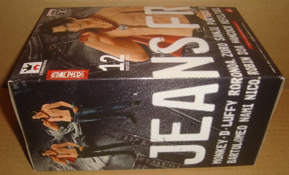 ONE PIECE JEANS FREAK VOL.12 PORTGAS.D.ACE A VERSION BANPRESTO 2016 - Immagine 4 di 4