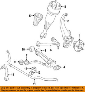 jaguar oem 06 09 xj8 front suspension air spring c2c41339 ebayimage is loading jaguar oem 06 09 xj8 front suspension air