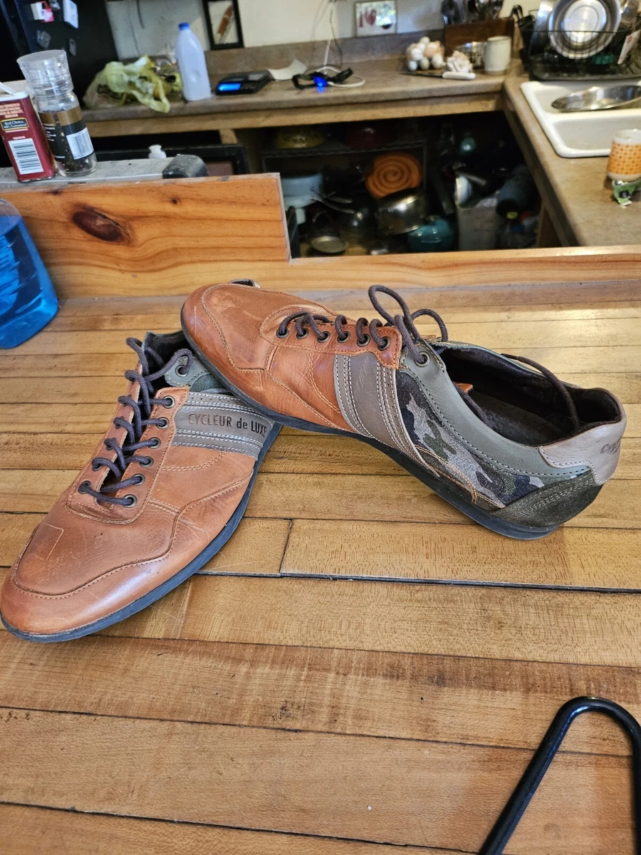 CYCLEUR DE LUXE Leder Sneaker Size 43 Or 10 US Great Shape Rare