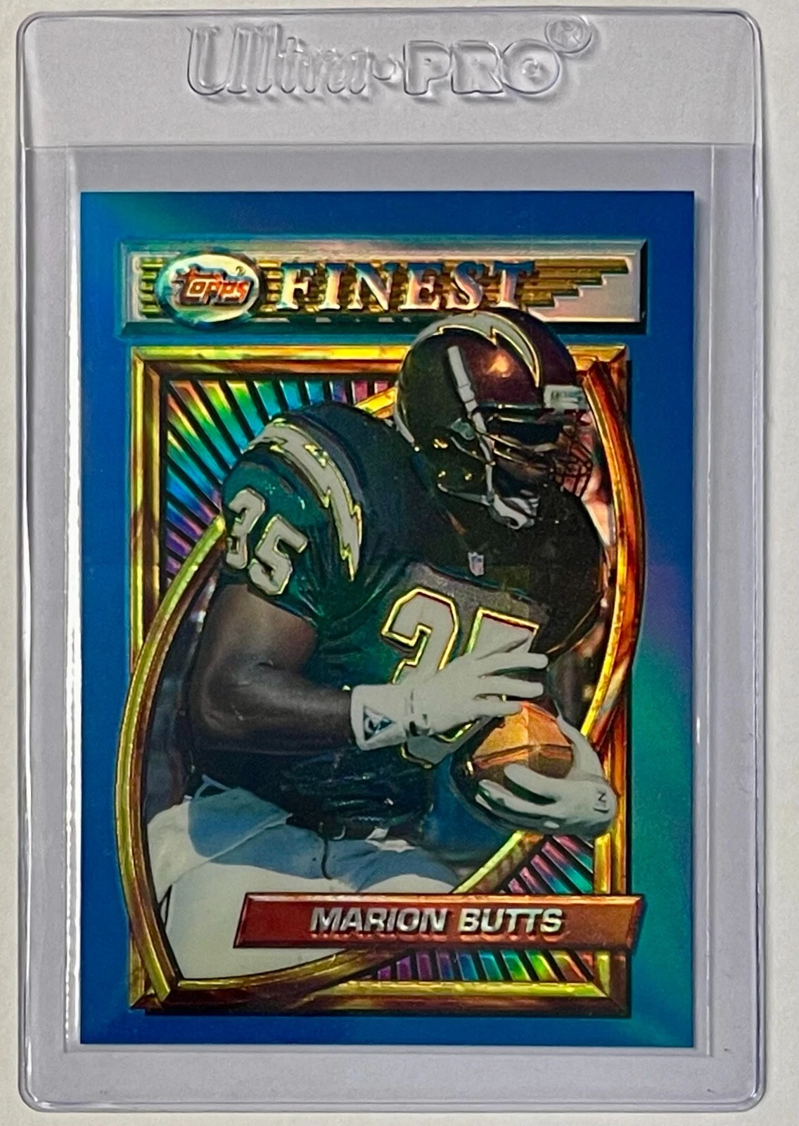 Marion Butts 1994 Topps Finest #43 Refractor