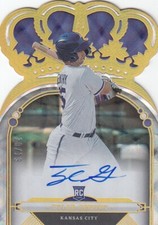 TYLER GENTRY /19 ROOKIE AUTO RC ROYALS 2023 PANINI CROWN ROYALE GOLD AUTOGRAPH