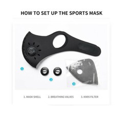 Cyclist Face Covers One Size Fits All Adults 