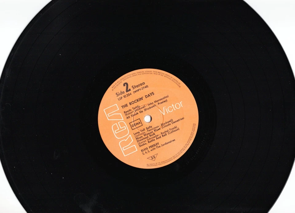 Elvis Presley - The Rockin' Days German Vinyl LP - Image 4 of 4