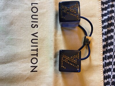 New Louis Vuitton Red and Blue hair cubes swarovski crystal  display picture 1