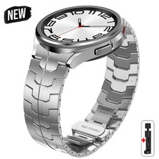 No Gaps Steel Band Metal Strap For Samsung Galaxy Watch 7 6 5 40/44/43/47mm 5Pro