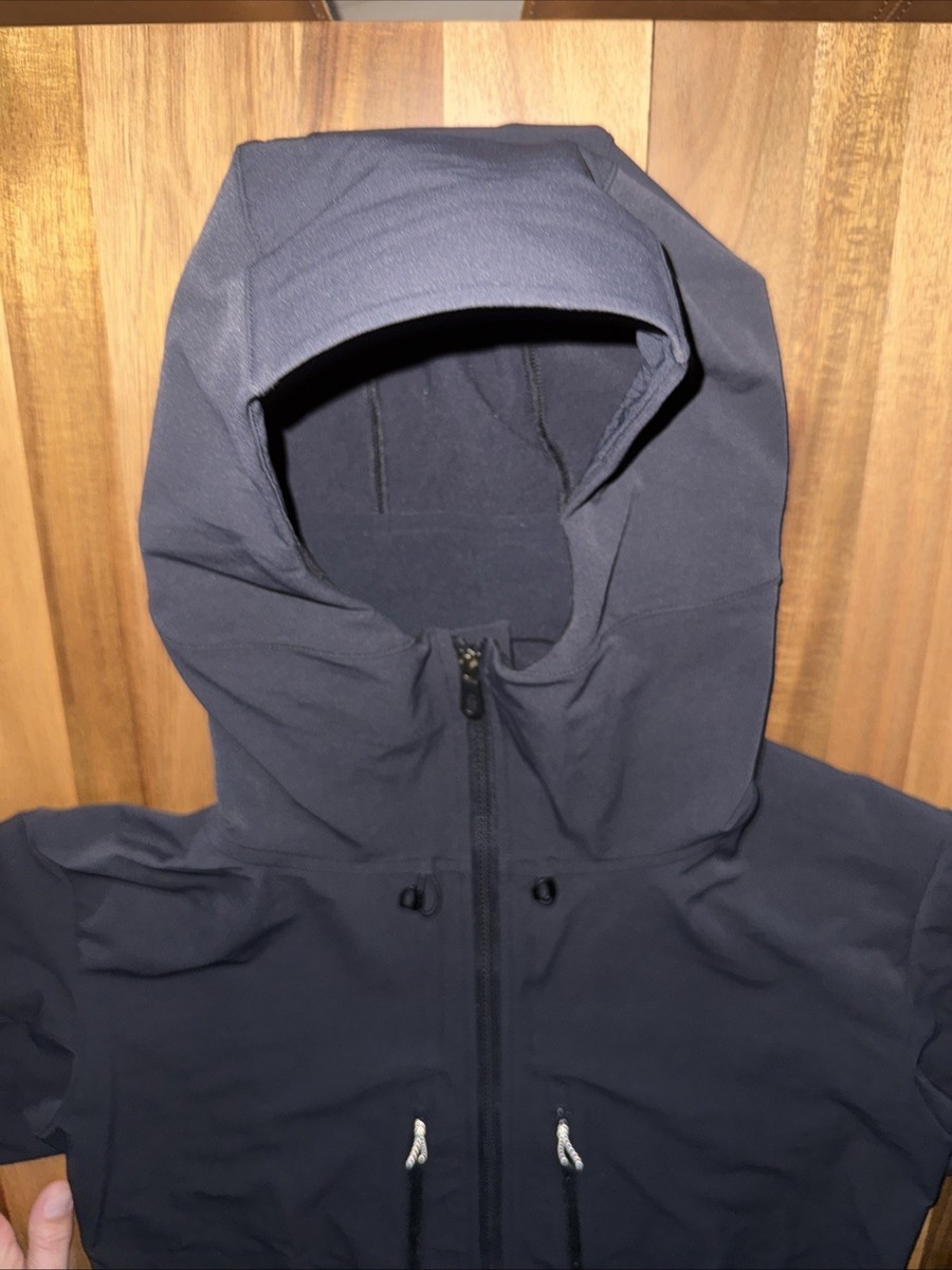 Salomon OUTPEAK Softshell Jacket M Nylon Men's Black Used | eBay