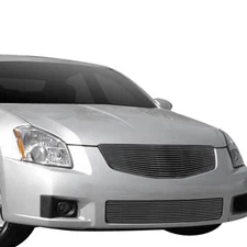 For Nissan Maxima 2007-2008 T-Rex Polished Horizontal Billet Bumper Grille