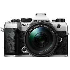 OM SYSTEM OM-5 Mark II w/14-150mm f/4-5.6 II Silver NEW