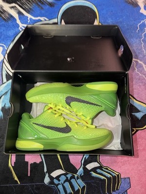 Nike Kobe Men s Low Top Lace-Up Basketball Sneaker Solid Green Black
