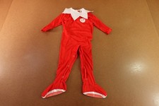 The Elf On The Shelf Baby Size 12-18 Months Red Footed One Piece Costume
