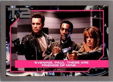 1991 Evening, Paul. These Are Friends of Mine 71 T2: Judgment Day Impel Art Card