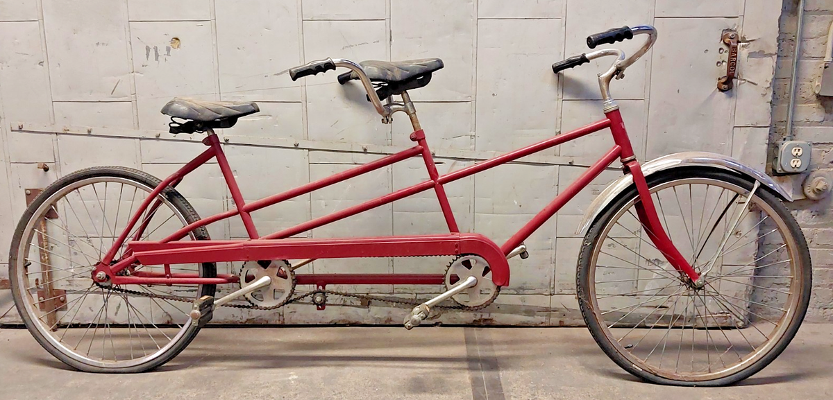 1960 Columbia 500 Tandem Cruiser Bike Large 18