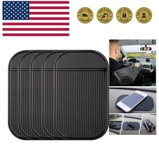 Car Dashboard Non Slip Mat, 5-Pack Anti-Slide Sticky Extra-Thick Dash Pad for...