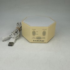 LectroFan - White Noise and Fan Sound Machine ASM1007 Sleep Aid - Yellowed