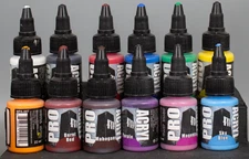 Monument Hobbies Pro Acryl Paint Lot 100+ Bottles Base Expansion Signature Sets