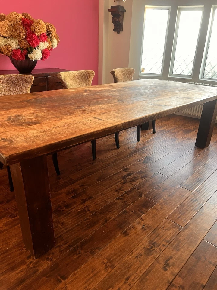 Bespoke dining room table - Image 2 of 3