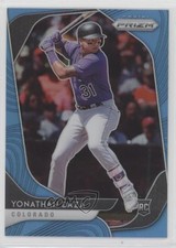 2020 Panini Prizm Mega Box Carolina Blue Prizm Yonathan Daza #13 0c6