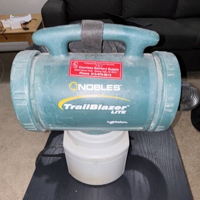 Nobles TrailBlazer Lite DT100 Backpack Vacuum Cleaner Bagged Corded 120V Green