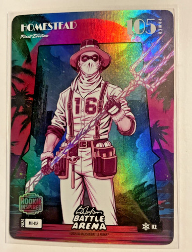 Nick Kurtz 2026 Bo Jackson Battle Arena Homestead Miami Ice BF Rookie Inspired!