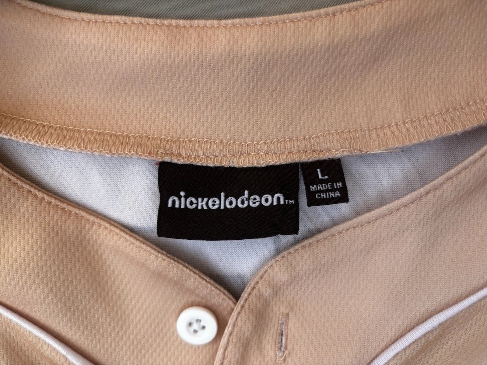 SpongeBob SquarePants Cartoon Baseball Jersey, si… - image 3