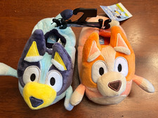 BLUEY PLUSH 3D CHARACTER SLIPPERS TODDLER 7-8-NWT