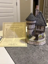 David Winter "Gatekeepers Cottage" 1988 Scottish Collection  with COA