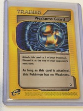 WEAKNESS GUARD 141/147 Aquapolis NON-HOLO E-Series/E-Reader Pokemon TCG card NM
