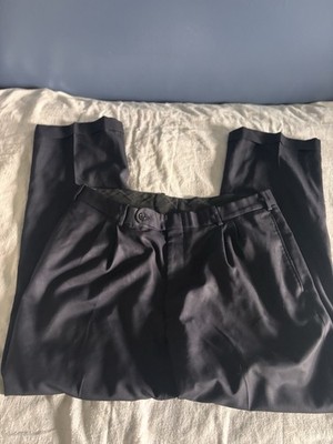 Tom James Dress Pants. Black 34x30