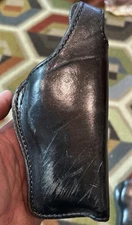 Don Hume X26 Taser Holster Black Leather RH Right Hand