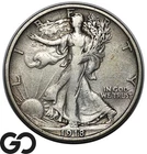 1918-S Walking Liberty Half Dollar Key Date