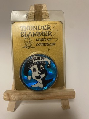 Joker Thunder Slammer Plastic  Light And Sound 1994 Pog