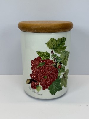 Portmeirion Pomona The Red Current 5'' Storage Canister Jar & Lid