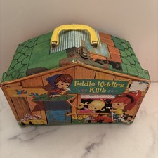 Vintage LIDDLE KIDDLE Klub House Playset Carrying Storage Case 1965