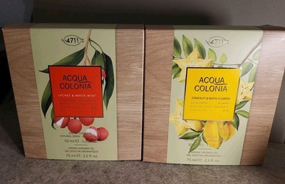 4711 Acqua Colonia Starfruit & White Flowers + Lychee & White Mint Geschenk Set