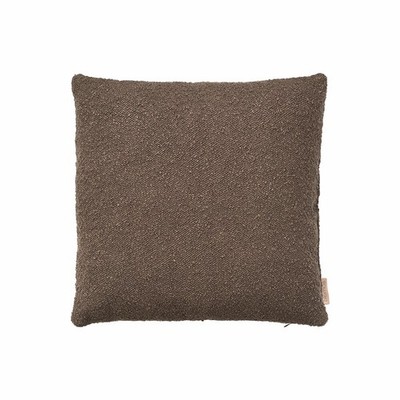 Blomus Kissenbezug Boucle, Kissenhülle, Polyester, Acryl, Espresso, 50 x 50 cm