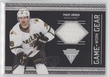 2011-12 Panini Titanium Game-Worn Gear Philip Larsen #27 t4m