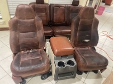 2008 09 2010 Ford F250 F350 F450 Super Duty King Ranch Crew Cab Seats Seat Set