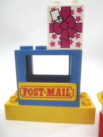 LEGO DUPLO LEGO Ville Postman Set Retired Vintage Mailman Mailbox Figures