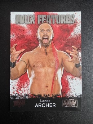 Lance Archer 2021 Upper Deck AEW First Edition Main Features MF-3