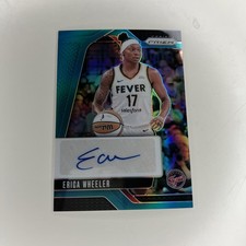2024 Panini Prizm WNBA - Signatures Erica Wheeler #SG-EW Teal Prizm /35 Auto