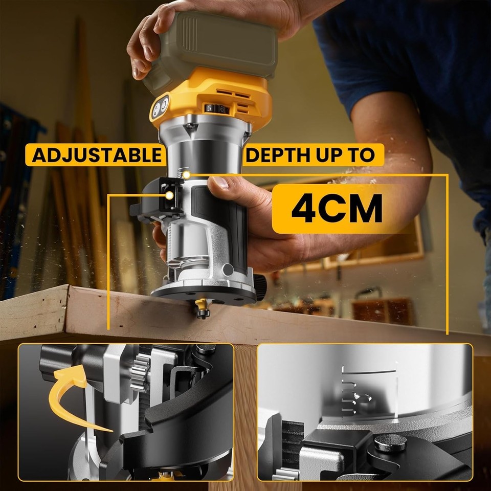 DCW600B 20V MAX XR Brushless Cordless Compact Router (Tool Only) New | eBay