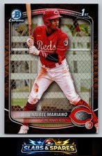 2025 Bowman #BCP-99 Naibel Mariano Chrome Prospects Reptilian Refractor