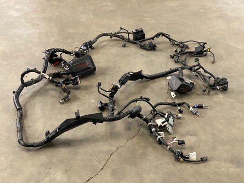 2014-2015 INFINITI Q50 ENGINE BAY WIRING HARNESS OEM LOT792