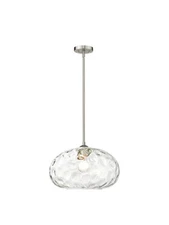 Z-Lite 490P14-pn  Chloe 14"W Pendant - Nickel